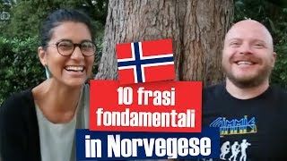 10 frasi fondamentali in NORVEGESE  con Kristian Bjørnsen [upl. by York]