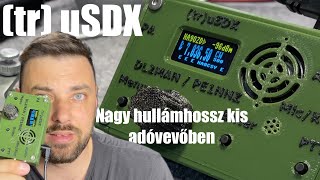 Beskatulyázva  trUSDx 5 sávos rövidhullámú QRP adóvevő  DL2MAN [upl. by Brunhilde]