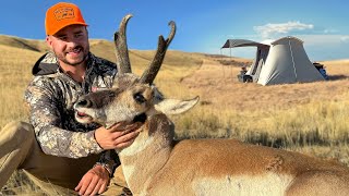 4 Days Hunting Pronghorn amp Camping in the Wild West [upl. by Rramahs]