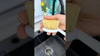 Sisal brushes are not harmful to pots and dishesbrush youtubeshorts [upl. by Linskey940]