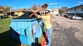 We Had Fun Dumpster Diving at Apartments [upl. by Adnalue]