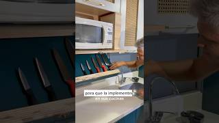 Ideas para tu cocina repisa para cuchillos 🔪 [upl. by Ahseinat151]