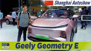 Geely Geometry E 2024🚙 Shanghai Auto Show 2023🔋  Car Motor [upl. by Nyleahcim]