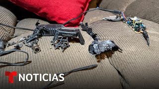 Así fueron diseñadas las explosiones con pagers en Líbano  Noticias Telemundo [upl. by Skylar]