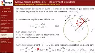 Mouvement circulaire [upl. by Tshombe]