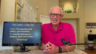 Acts 15  Mike Howard  Lifeways Explore the bible Lesson quotThe Gospelquot  September 22 2024 [upl. by Gherardo673]