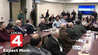 Religious leaders meet with Dearborn police amid increase in threats [upl. by Airlia]