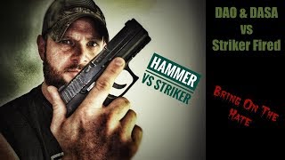 Striker Fired Pistol vs Hammer Fired [upl. by Eyar]