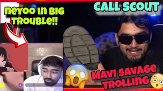 Police case on Neyoo 😱 Mavi troll Big players on slot matter 😲 Mavi call scout  neyoo sexual abuse [upl. by Lathan259]