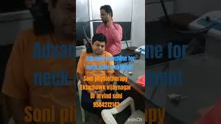 chiropractor painrelief neckpain drarvindacupuncture funny motivational massage jabalpur [upl. by Yanat295]