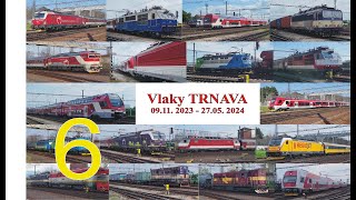 Vlaky Trnava 6 0911 2023  2705 2024 [upl. by Ramoj289]