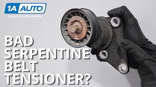 How to Diagnose a Loose or Stuck Belt Tensioner on Your Car or Truck [upl. by Croydon]