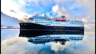 ms Havila Capella in Brønnøysund and a tour onboard the ship [upl. by Acinok]