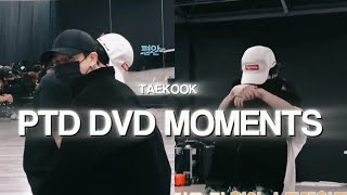 taekook Behind the scenes PTD moments  taekook moments [upl. by Ardnusal]