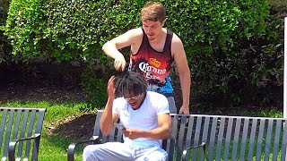 Shaving Peoples Heads Prank [upl. by Greta496]