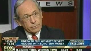 José Piñera discusses privatizing social security on FBN [upl. by Nivert]