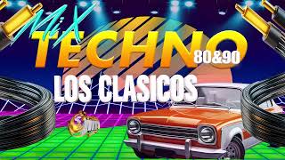 MIX TECHNO DE LOS 80 Y 90 CLÁSICOS DE ORO DJ JIM OFICIAL [upl. by Yauqram]