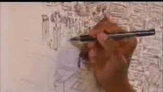 Stephen Wiltshire draws Rome from memory [upl. by Gaskill]