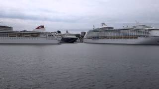 Norway Stavanger Lysefjord ferry Pulpit Rock Sailing back to Port compilation [upl. by Hana]