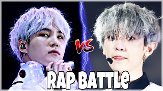 BEE CHANYEOL EXO vs SUGA BTS  RAP BATTLE 2018 🔥 [upl. by Aljan]