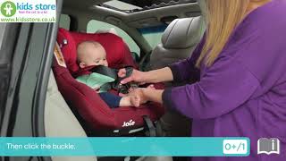 Joie Spin 360 Car Seat How to install [upl. by Elaen]