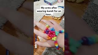 Trypophobia warning kandi trend trypophobia [upl. by Irb]