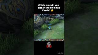 Karrie Vs Hanabi karriegameplay mlbb shortvideo earlybirdgaming [upl. by Aikemehs238]