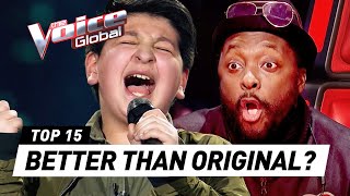 BETTER THAN THE ORIGINAL Unique covers on The Voice Kids [upl. by Gnaig]