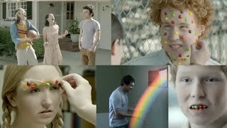 Skittles Commercials Compilation All Funny Taste The Rainbow Ads Review [upl. by Hewie]