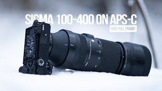 SIGMA 100400mm on SONY A6000 Series Lens Review on APSC amp FF [upl. by Aicirtap]