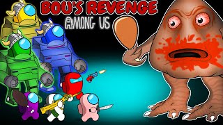 어몽어스 VS Creepy POU Characters  Among Us Animation [upl. by Howlan227]