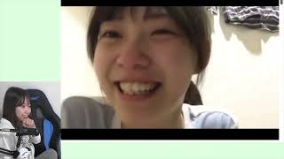 Japanese girl reacts to herself crying 8 years ago [upl. by Gerson745]