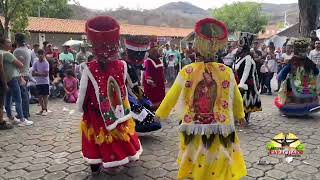 Danza de los Chinelos de Tenancingo estado de México en Carácuaro [upl. by Aicilec672]