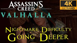 AC Valhalla  Going Deeper  Nightmare Aesir difficulty playthrough [upl. by Rolfe]