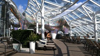 Royal Caribbean Symphony of the Seas Outside  Top Decks amp Solarium Narrated Walking Tour 4k [upl. by Park]