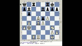 Najer Evgeniy vs Belikov Vladimir  Moscow GM1 Chess 1996 Russia [upl. by Peri]