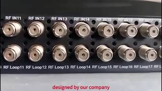 Tuner to RF Modulator Transmodulator 16 24 FTA DVBS2TCISDBATSC convert Modulator [upl. by Couq]