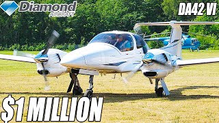 Inside The 1 Million Diamond DA42 VI [upl. by Ecyak]