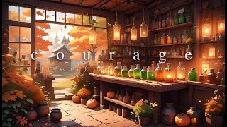 🍁🍂Magic Potion ✨️WitchCraft Ambience for focusing quotC O U R A G Equot Spell🧙‍♀️  Alchemist witchery 🌿 [upl. by Htiaf882]