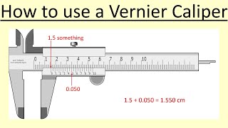 1502 How to use Vernier caliper [upl. by Emilee701]