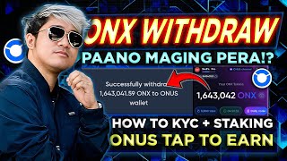 Onus WITHDRAWAL Update  KYC Tap to Earn  How to Deposit and Stake [upl. by Akaya]