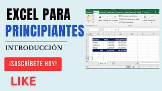 Excel  Introducción y conceptos básicos para principiantes [upl. by Aicnerolf210]