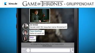 GAME OF THRONES  Gruppenchat [upl. by Simah]