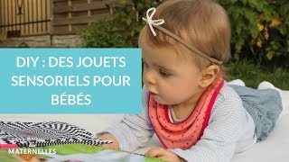 DIY  des jouets sensoriels pour bébés  La Maison des Maternelles LMDM [upl. by Mercie]