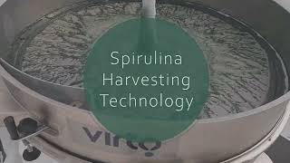 Spirulina Algae Harvesting with VirtoCuccolini latest improvements [upl. by Kasevich]