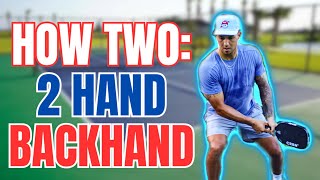 How To Hit A Two Hand Backhand [upl. by Harmonie193]