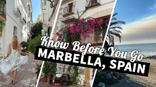 Everything to Know About Marbella Spain Before Your Trip [upl. by Solegnave]