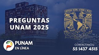 Pregunta tipo examen 2 UNAM 2025  CURSO UNAM 2025 [upl. by Maren]