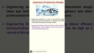 Importance of Engineering Drawing II ED02 [upl. by Letnom]