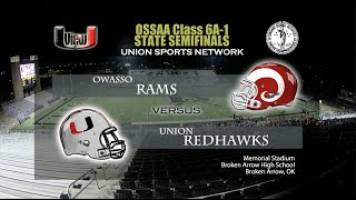 FOOTBALL vs Owasso SEMIS [upl. by Darrill548]